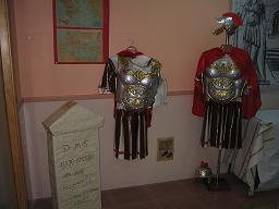 Exposición de trajes romanos